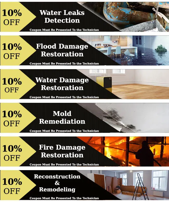 Boca Raton Water & Mold Damage Boca Raton, FL 561-299-5589 - coupon